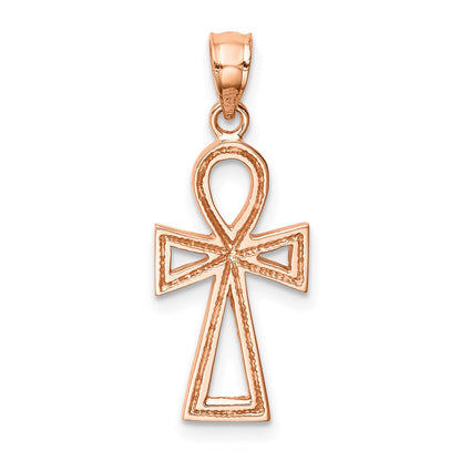 Polished Ankh Cross Pendant - WBC