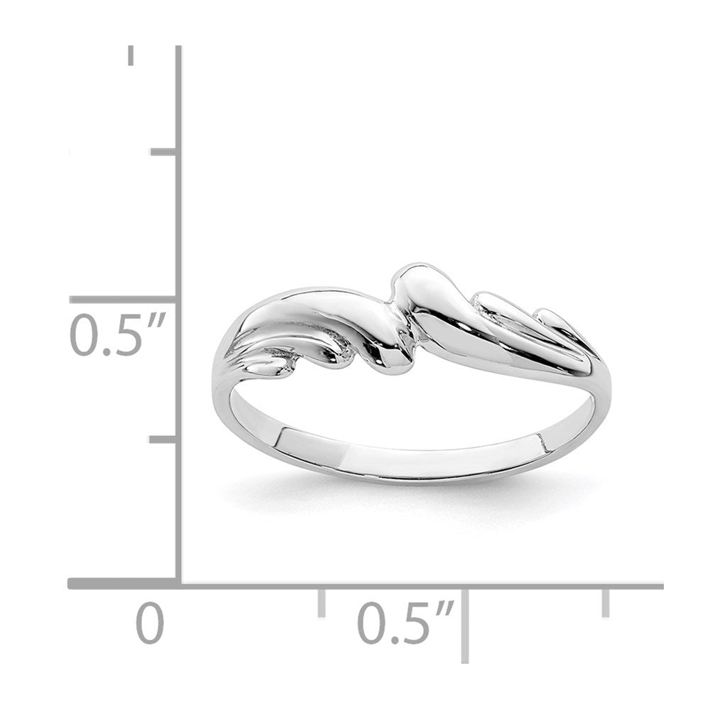 Polished Wave Ring - WBC