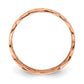 Polished Woven Celtic Knot Band - WBC