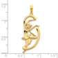 Gymnast with Ribbon Pendant - WBC