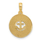 Polished Anchor and Stars Charm - WBC