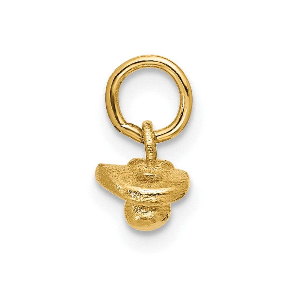 Polished Baby Pacifier Pendant - WBC