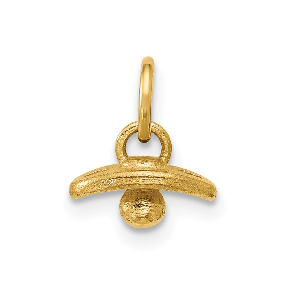 Polished Baby Pacifier Pendant - WBC
