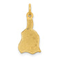 Polished Enameled Rainbow Brush Pendant - WBC