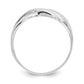 Polished X Dome Ring - WBC