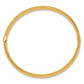 3/16 Hammered Hinged Childrens Bangle - WBC
