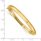 3/16 Hammered Hinged Childrens Bangle - WBC