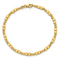 Polished Diamond-cut and Square Beaded Bracelet - WBC