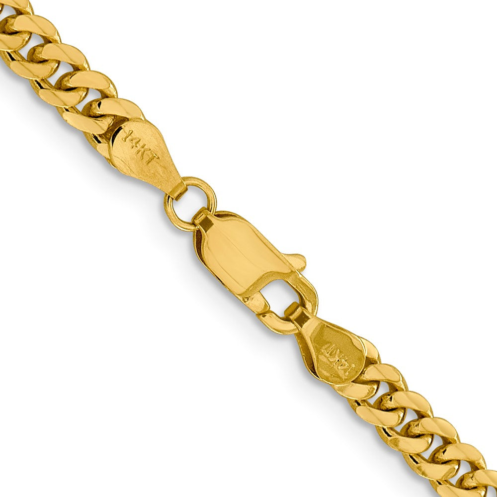 Solid Miami Cuban Link with Lobster Clasp Chain - WBC