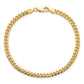 Solid Miami Cuban Link with Lobster Clasp Bracelet - WBC