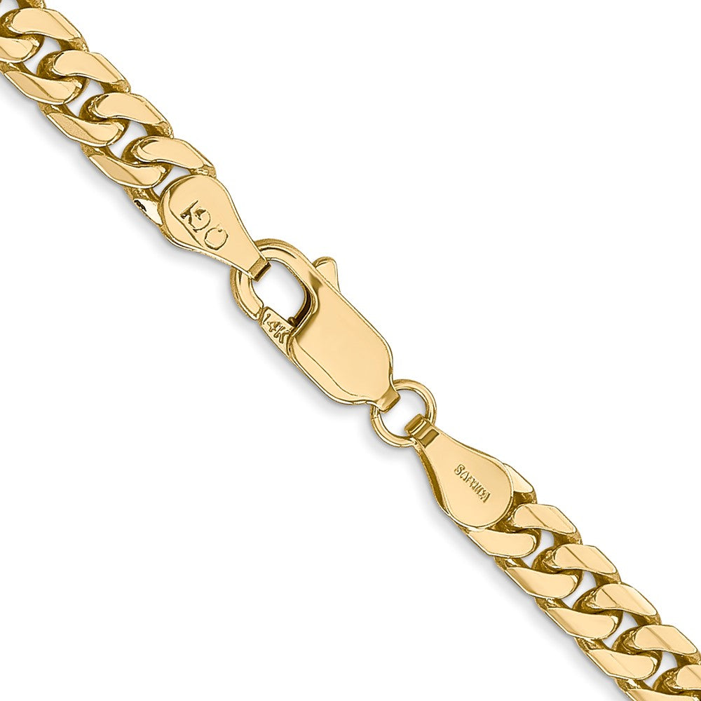 Solid Miami Cuban Link with Lobster Clasp Chain - WBC