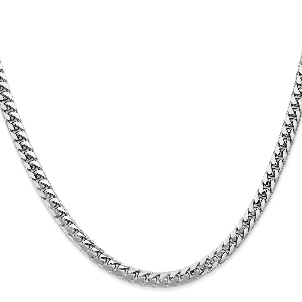 Solid Miami Cuban Link with Lobster Clasp Chain - WBC