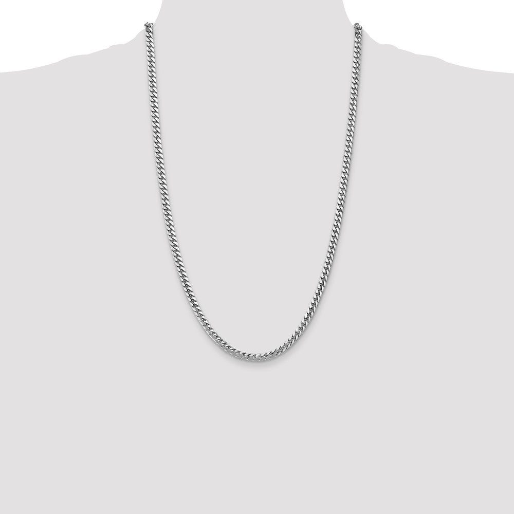 Solid Miami Cuban Link with Lobster Clasp Chain - WBC