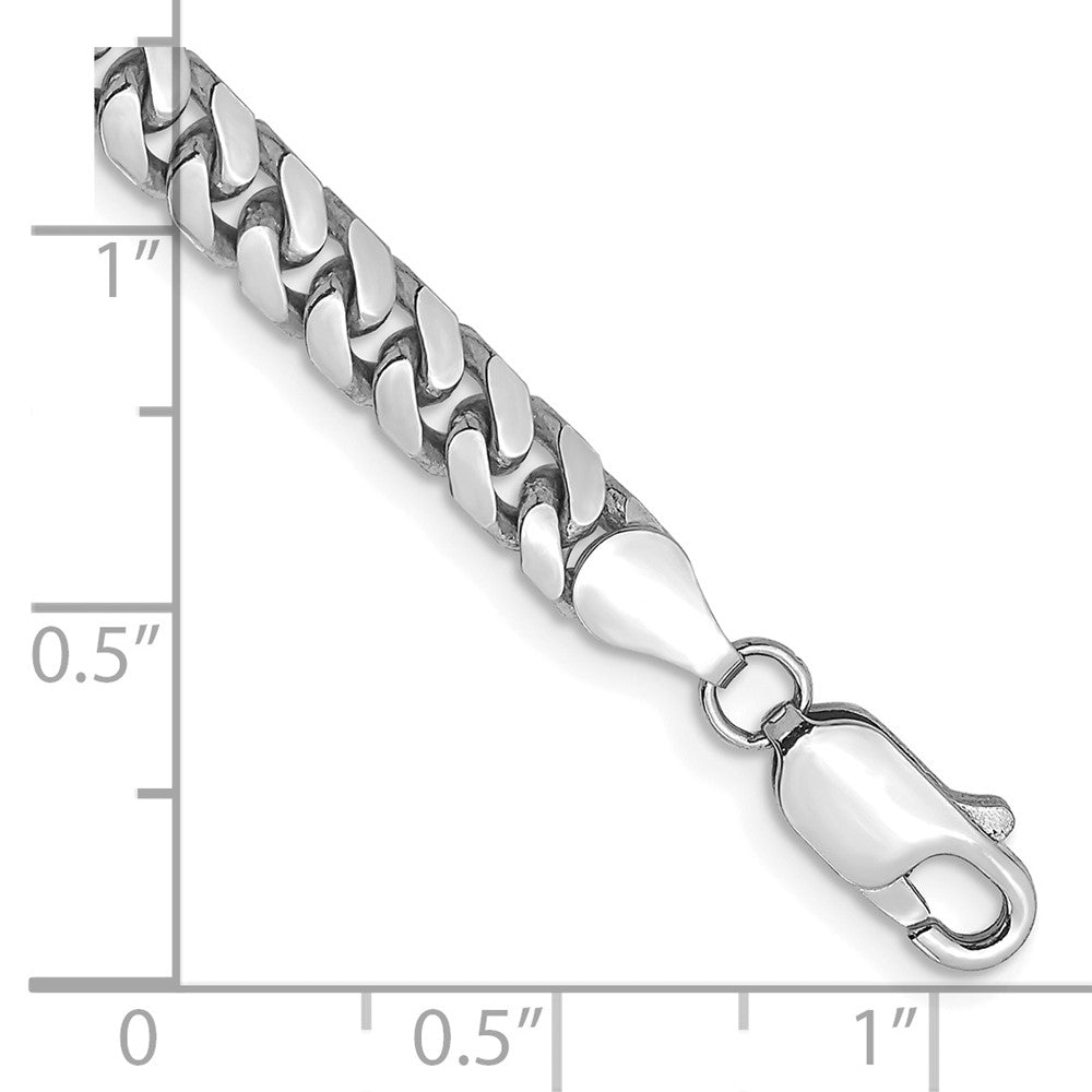 Solid Miami Cuban Link with Lobster Clasp Bracelet - WBC