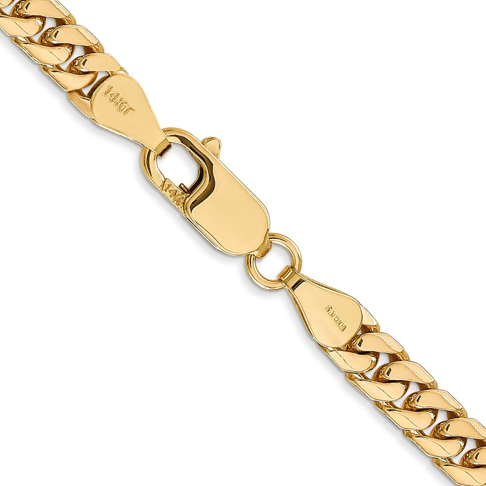 Solid Miami Cuban Link with Lobster Clasp Chain - WBC