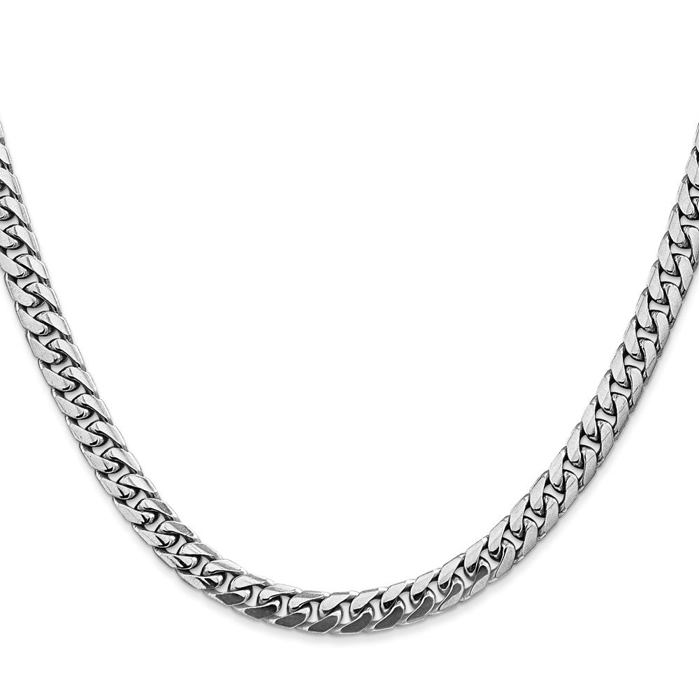 Solid Miami Cuban Link with Lobster Clasp Chain - WBC