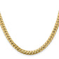 Solid Miami Cuban Link with Lobster Clasp Chain - WBC