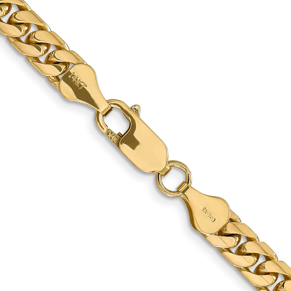 Solid Miami Cuban Link with Lobster Clasp Chain - WBC