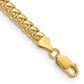 Solid Miami Cuban Link with Lobster Clasp Bracelet - WBC