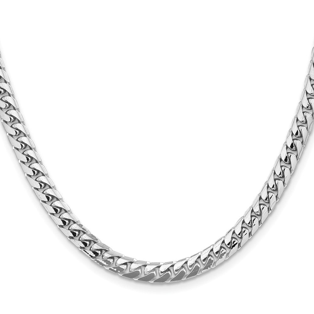 Solid Miami Cuban Link with Lobster Clasp Chain - WBC