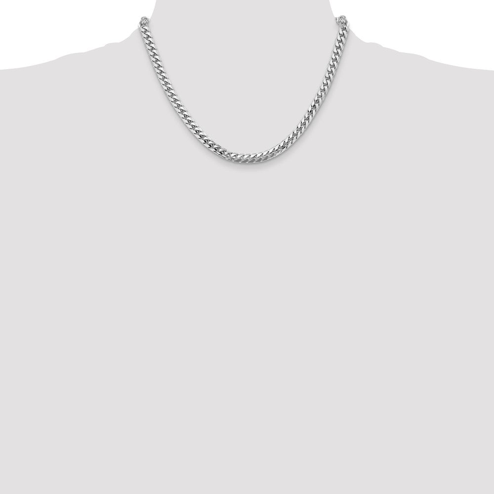 Solid Miami Cuban Link with Lobster Clasp Chain - WBC