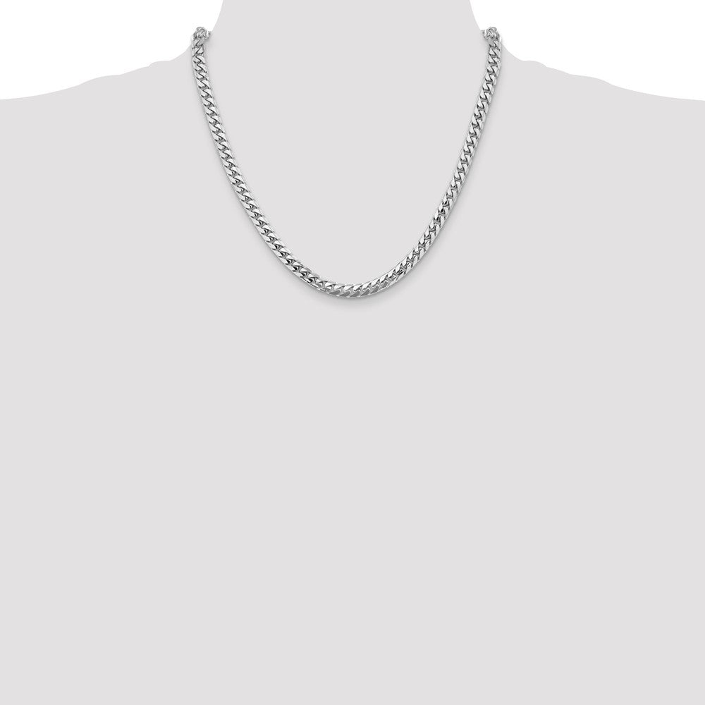 Solid Miami Cuban Link with Lobster Clasp Chain - WBC