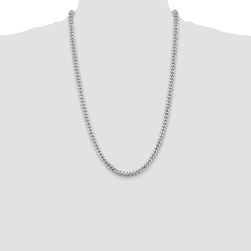 Solid Miami Cuban Link with Lobster Clasp Chain - WBC