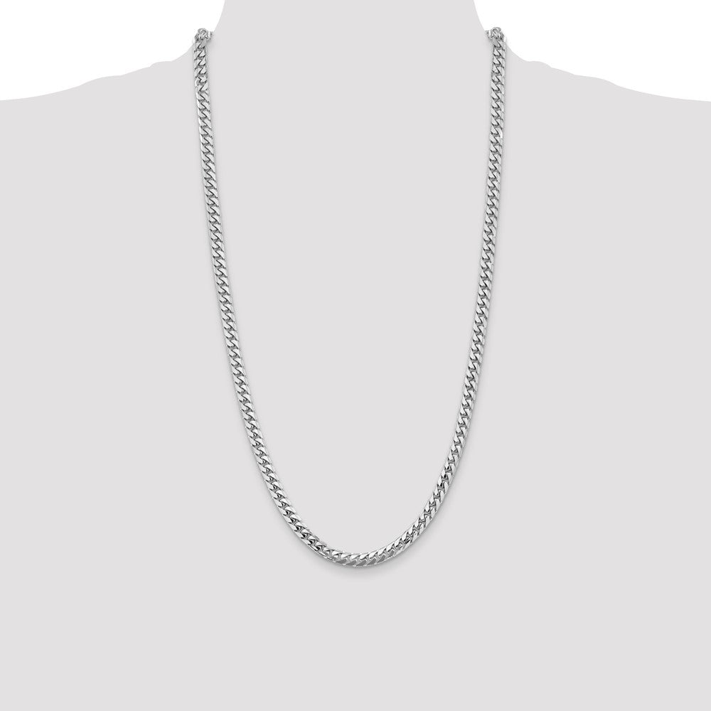 Solid Miami Cuban Link with Lobster Clasp Chain - WBC