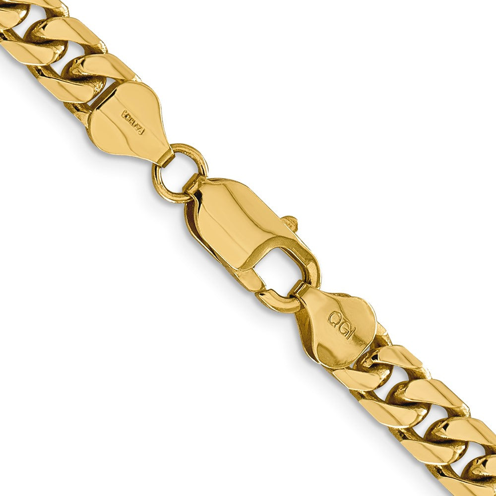 Solid Miami Cuban Link with Lobster Clasp Chain - WBC