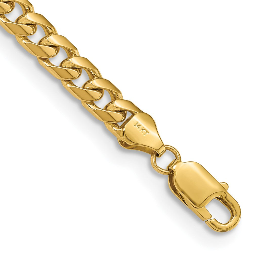 Solid Miami Cuban Link with Lobster Clasp Chain - WBC