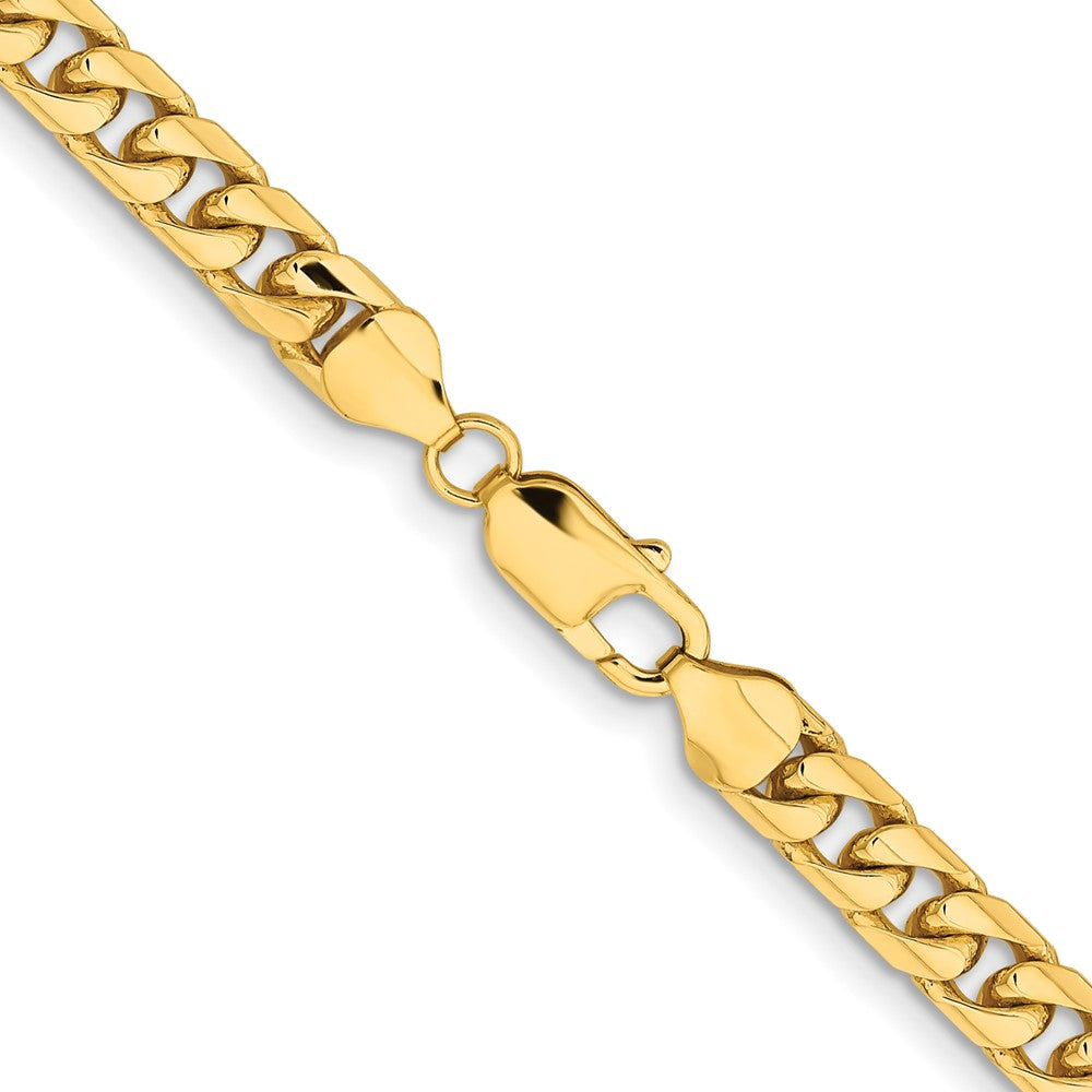 Solid Miami Cuban Link with Lobster Clasp Chain - WBC