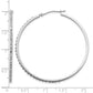 Diamond Fascination Diamond Dust/Accent Round Hoop Earrings - WBC