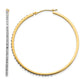 Diamond Fascination Diamond Dust/Accent Round Hoop Earrings - WBC
