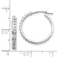 Diamond Fascination Diamond Dust/Accent Round Hoop Earrings - WBC