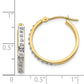 Diamond Fascination Diamond Dust/Accent Round Hinged Hoop Earrings - WBC
