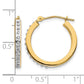 Diamond Fascination Diamond Dust/Accent Round Hoop Earrings - WBC