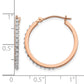 Diamond Fascination Diamond Dust/Accent Round Hoop Earrings - WBC