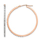 Diamond Fascination Diamond Dust/Accent Round Hoop Earrings - WBC