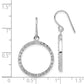 WG Diamond Fascination Dia. Dust/Accent Dangle Circle Earrings - WBC