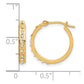 Diamond Fascination Diamond Dust/Accent Round Hoop Earrings - WBC