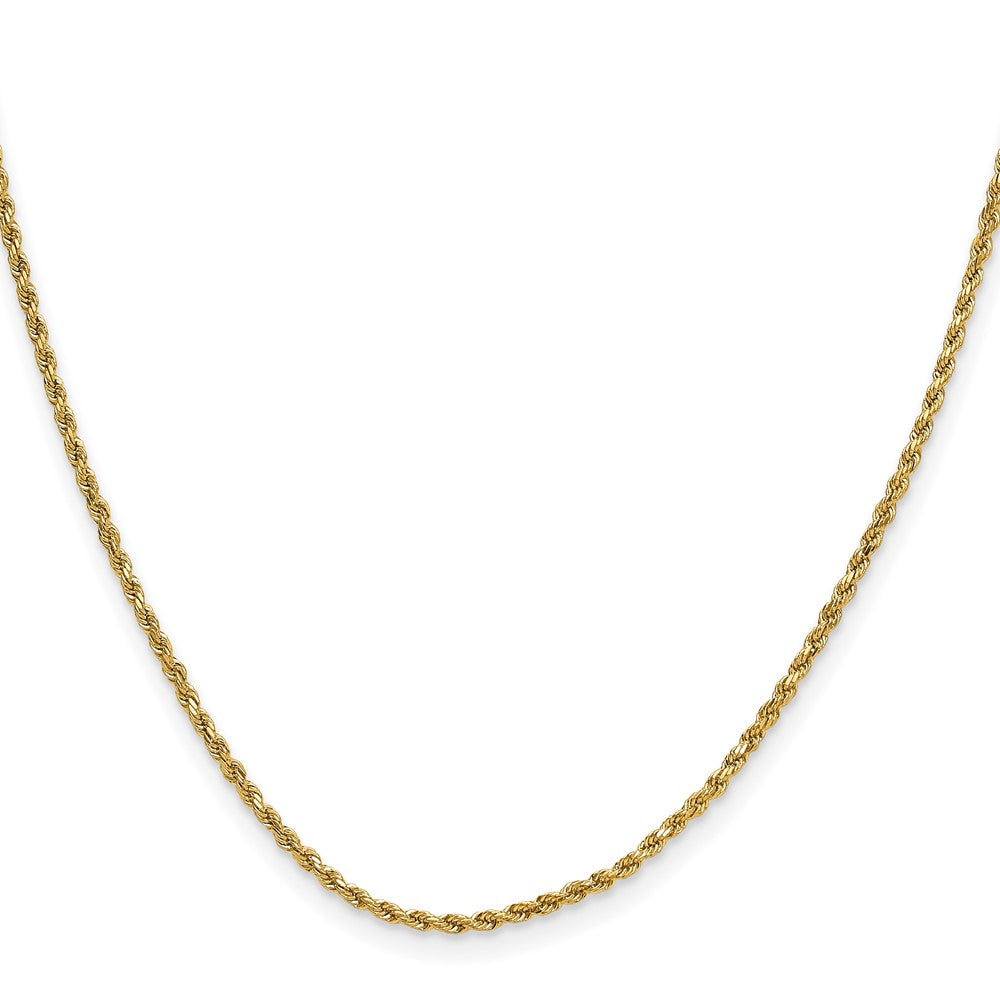 Semi Solid Diamond-cut Rope with Lobster Clasp Chain - WBC