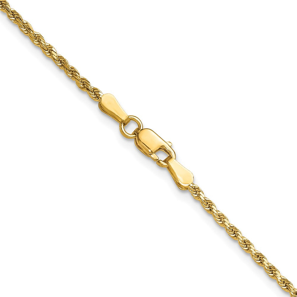Semi Solid Diamond-cut Rope with Lobster Clasp Chain - WBC