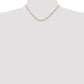 Semi Solid Diamond-cut Rope with Lobster Clasp Chain - WBC