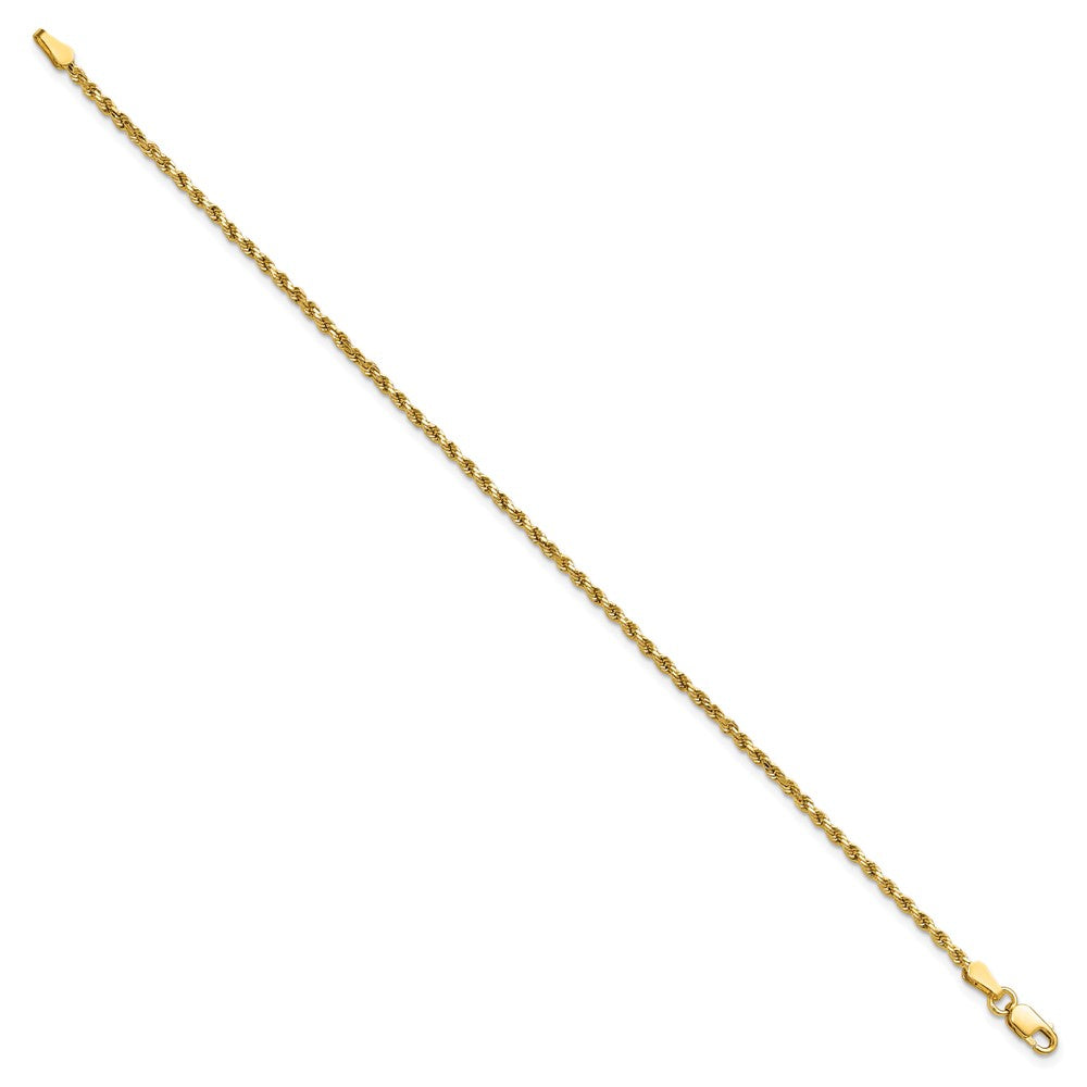 Semi Solid Diamond-cut Rope with Lobster Clasp Chain - WBC