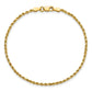 Semi Solid Diamond-cut Rope with Lobster Clasp Chain - WBC
