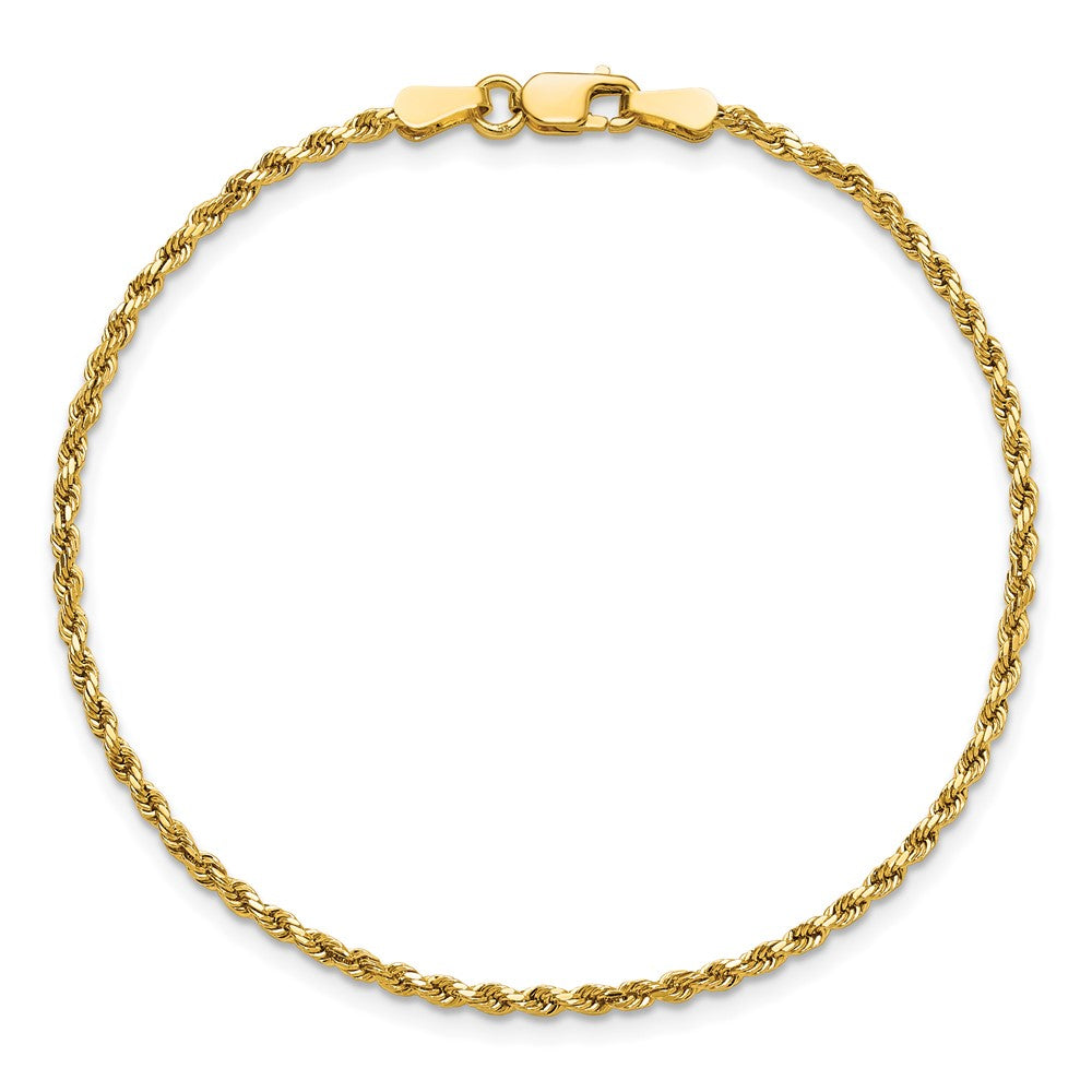Semi Solid Diamond-cut Rope with Lobster Clasp Chain - WBC