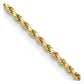 Semi Solid Diamond-cut Rope with Lobster Clasp Chain - WBC