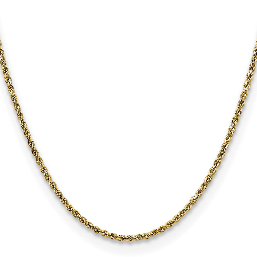 Semi Solid Diamond-cut Rope with Lobster Clasp Chain - WBC