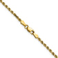Semi Solid Diamond-cut Rope with Lobster Clasp Chain - WBC