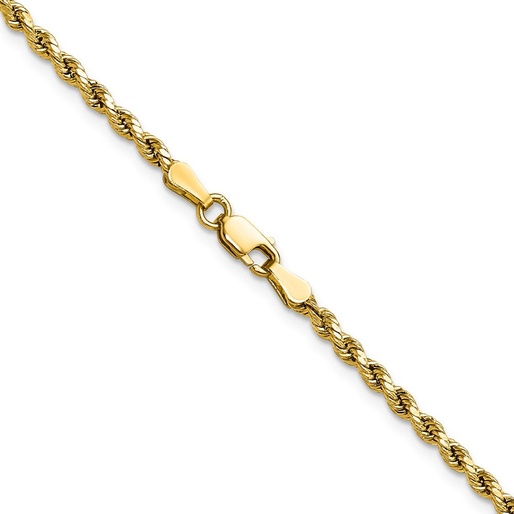 Semi Solid Diamond-cut Rope with Lobster Clasp Chain - WBC